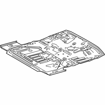 Toyota Floor Pan - 58301-0E901