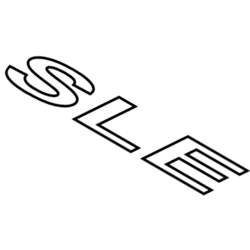 1999 Toyota Solara Emblem - PT577-06100