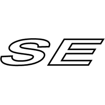 1999 Toyota Solara Emblem - 75443-06090