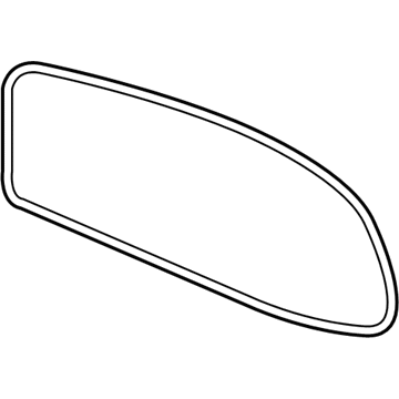 Toyota 87902-0T020 Mirror Glass, Passenger Side