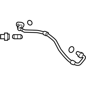 Toyota Tacoma A/C Hose - 88703-04040