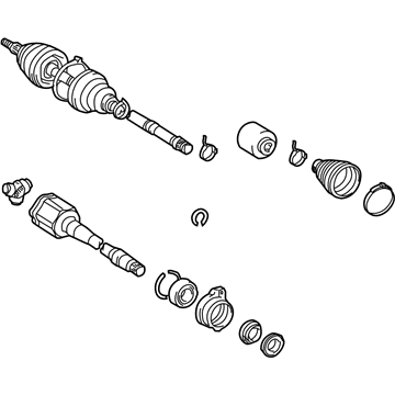 Scion Axle Shaft - 43410-44042
