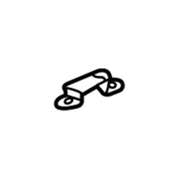 Toyota 55727-06010 Cowl Side Panel Retainer, Front