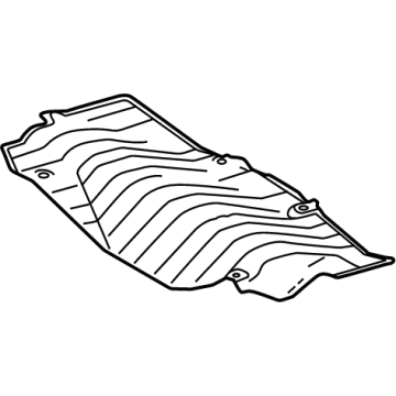 Toyota Exhaust Heat Shield - 58327-12290