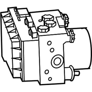 Toyota Tundra ABS Control Module - 44050-0C081
