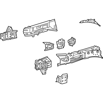 Toyota 57028-06906 Rail Assembly