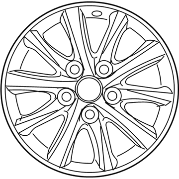 2017 Toyota Avalon Spare Wheel - 4261A-07020