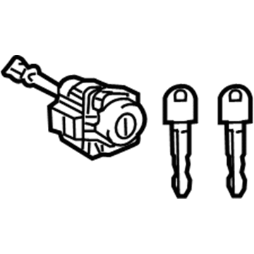 Toyota Prius AWD-e Door Lock Cylinder - 69005-47230