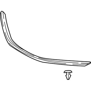 Toyota 53395-F4070 Upper Seal