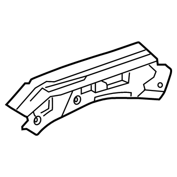 Toyota 53732-0R050 Upper Rail