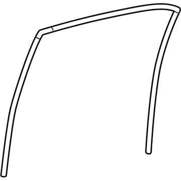 Toyota Corolla Window Run - 68142-02200
