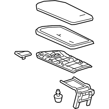 Toyota C-HR Armrest - 58905-F4010-J1
