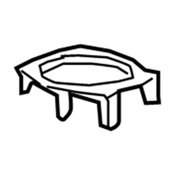 Toyota 55475-10130 Trim Ring, Center