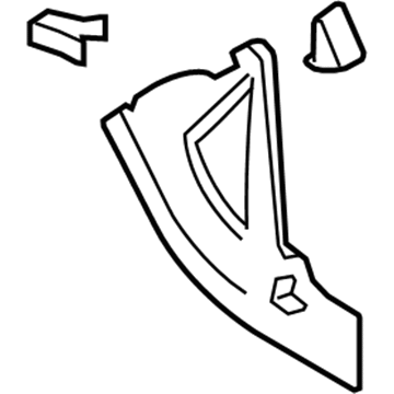 Toyota 58816-06030-E0 Front Trim