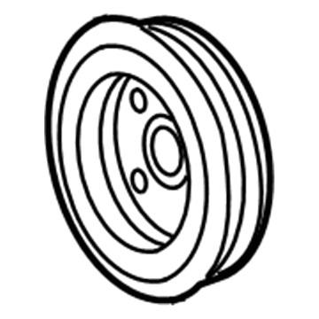 Toyota Prius C Crankshaft Pulley - 13407-21070