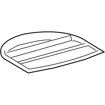 Scion 64993-02060-C1 Spare Tire Panel