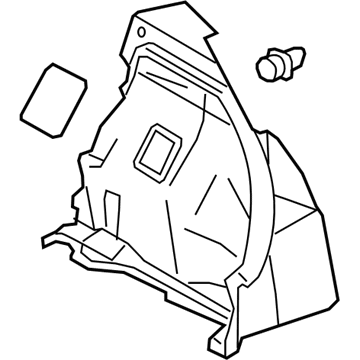 Scion 64730-12421-C2 Side Trim Panel