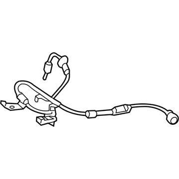 Toyota 89516-74010 ABS Sensor Wire, Passenger Side