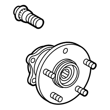Toyota 42410-47030 Rear Hub & Bearing