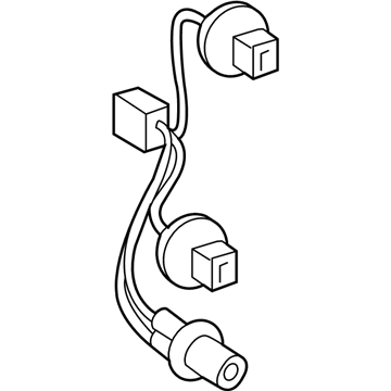 Toyota 81555-12B80 Socket & Wire, Rear