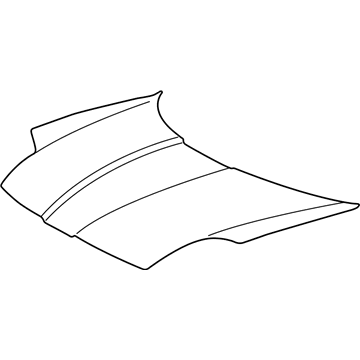 Toyota 53301-17070 Hood, Front