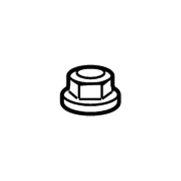 Toyota 90080-17245 Cover Nut