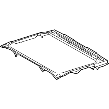 Toyota 63142-0C040 Sunroof Reinforcement