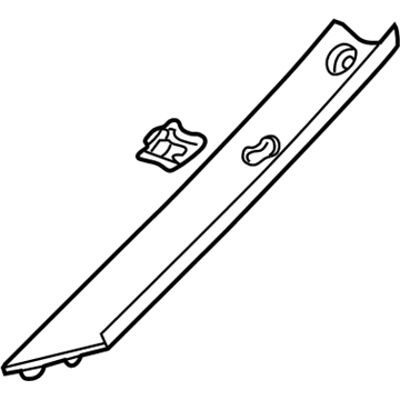 Toyota 62210-AA040-A1 Windshield Pillar Trim, Passenger Side