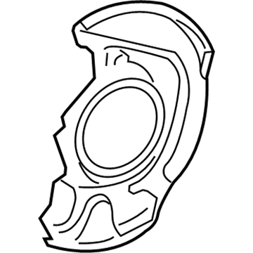 Toyota Avalon Backing Plate - 47782-08020