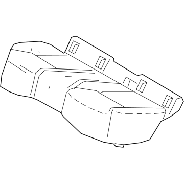 Toyota GR Corolla Seat Cushion - 71503-12540