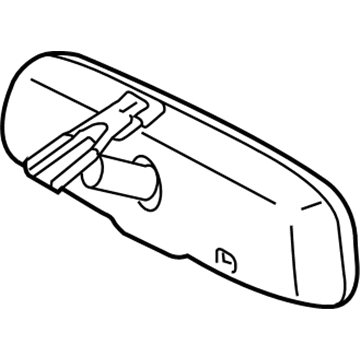 Toyota Land Cruiser Car Mirror - 87810-0WF30