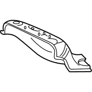 Toyota Exhaust Heat Shield - 17167-22041