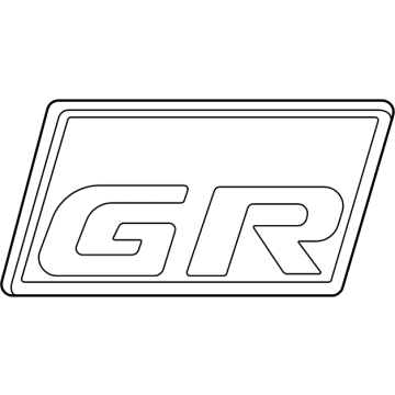 Toyota GR Corolla Emblem - 75362-12240