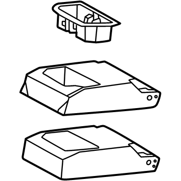 Toyota Sequoia Armrest - 72830-0C420-C2
