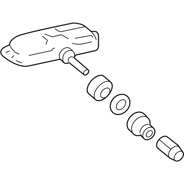 Toyota 42607-06020 TPMS Sensor