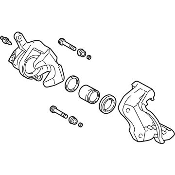 Toyota 47830-47060 Caliper Assembly, Rear Passenger Side