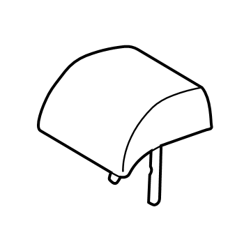 Toyota 71960-30890-C2 Headrest, Center