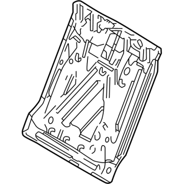 Toyota 71017-30880 Seat Back Frame