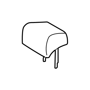 Toyota 71940-30J70-A3 Headrest, Outer