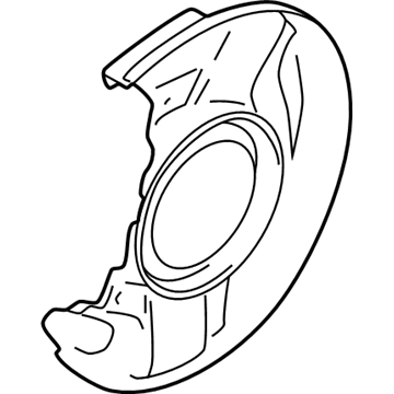 Toyota 47881-17070 Backing Plate