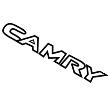2004 Toyota Camry Emblem - 75442-YY050