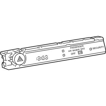 Scion 83910-21050 Clock