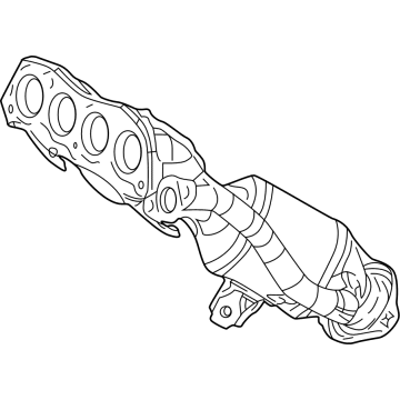 Toyota Prius AWD-e Catalytic Converter - 17141-24350