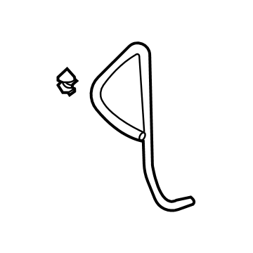 Toyota Sienna Coolant Reservoir Hose - 16283-0P060