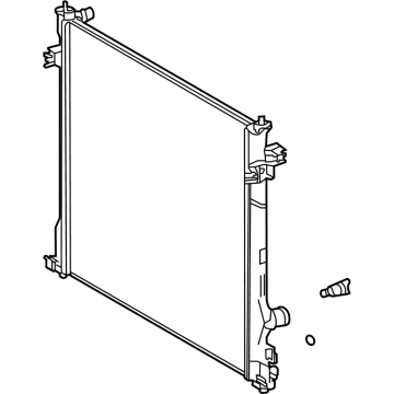 Toyota Sienna Radiator - 16400-F0120