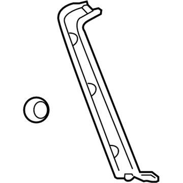 Toyota 64792-0E060-B0 Side Trim Panel