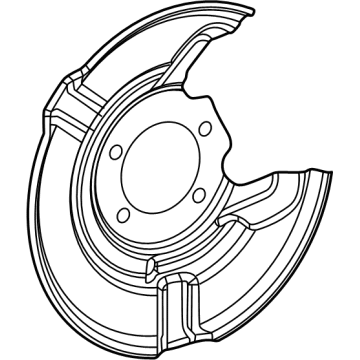 Toyota Corolla Backing Plate - 47882-02310