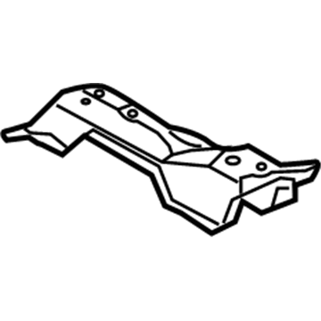 Toyota 57051-60060 Front Reinforcement, Passenger Side