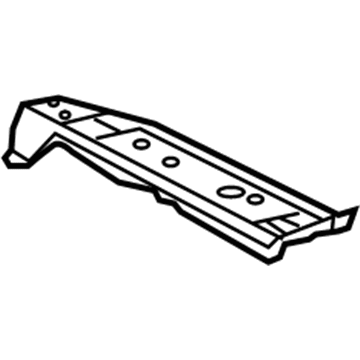 Toyota 57053-60050 Rear Reinforcement, Passenger Side