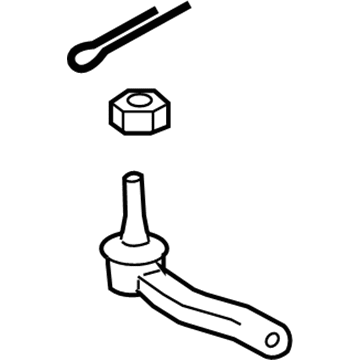 Toyota Yaris Tie Rod End - 45047-09220